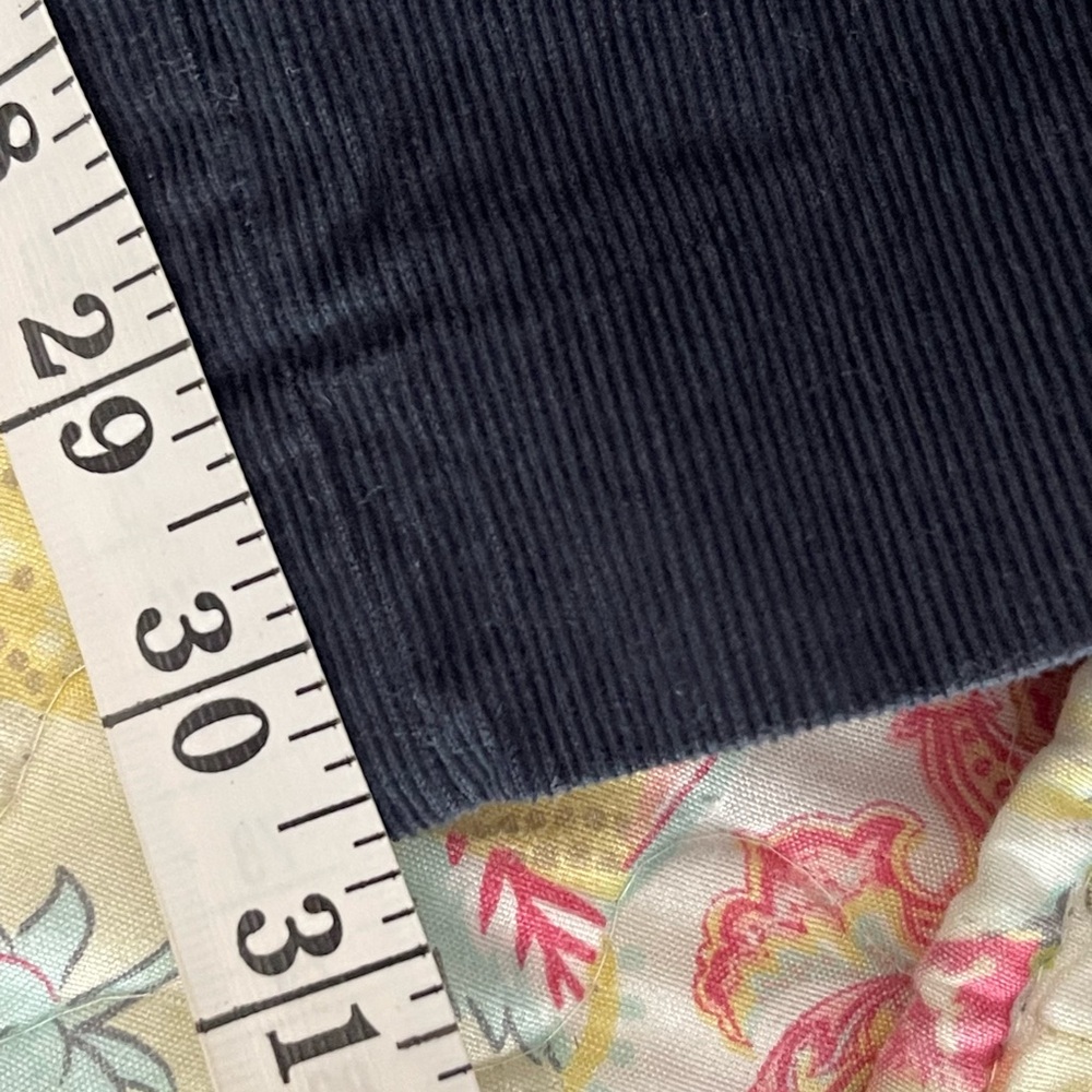Tommy Hilfiger Men's Dark Blue Corduroy Pants - Picture 3 of 4